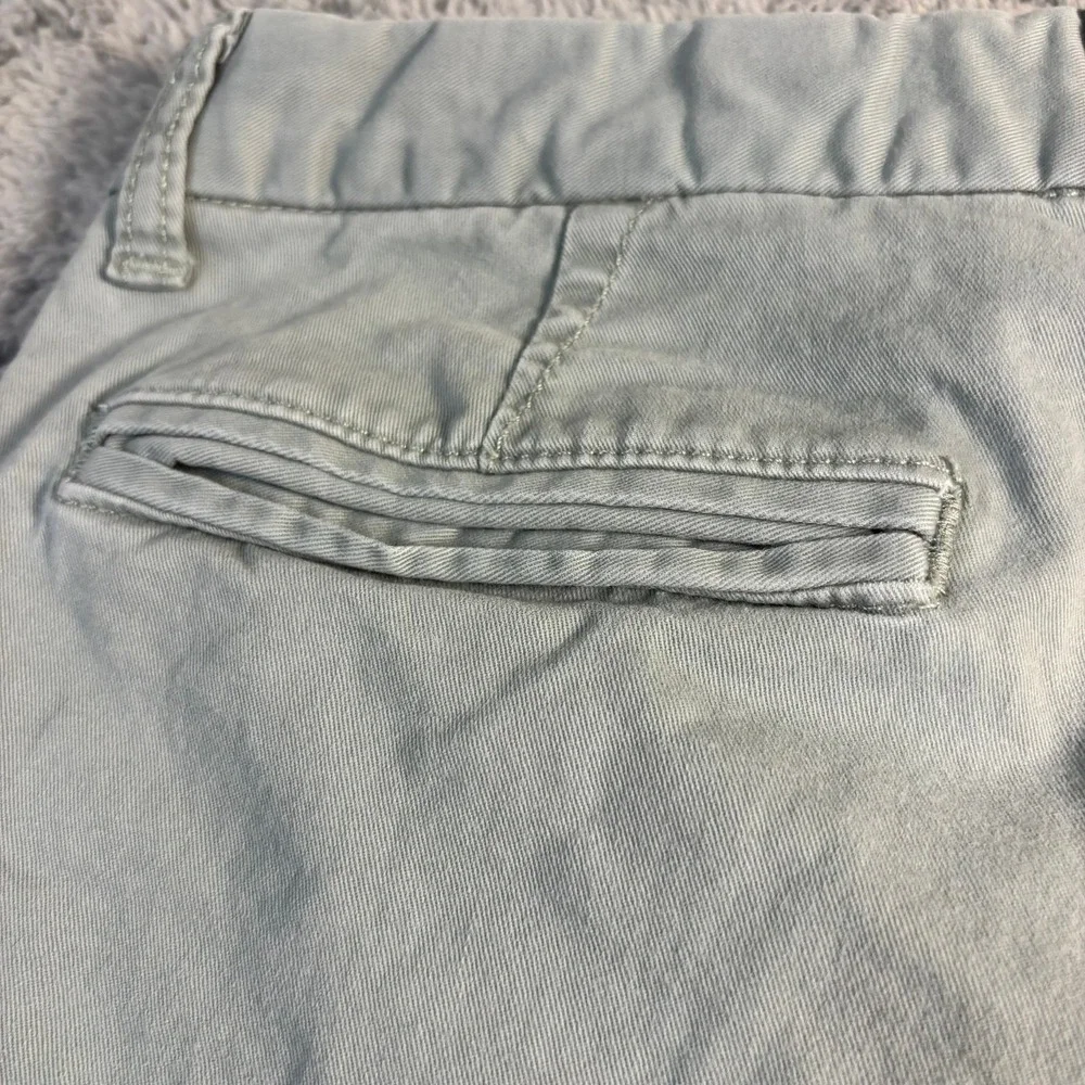 Gap Kids Boys Lived-In Khaki Chino Shorts Gray Sage Green Husky Size 12